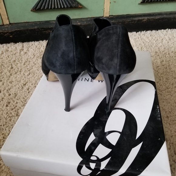 Nine West Wncandycanem Black Suede - Picture 2 of 7